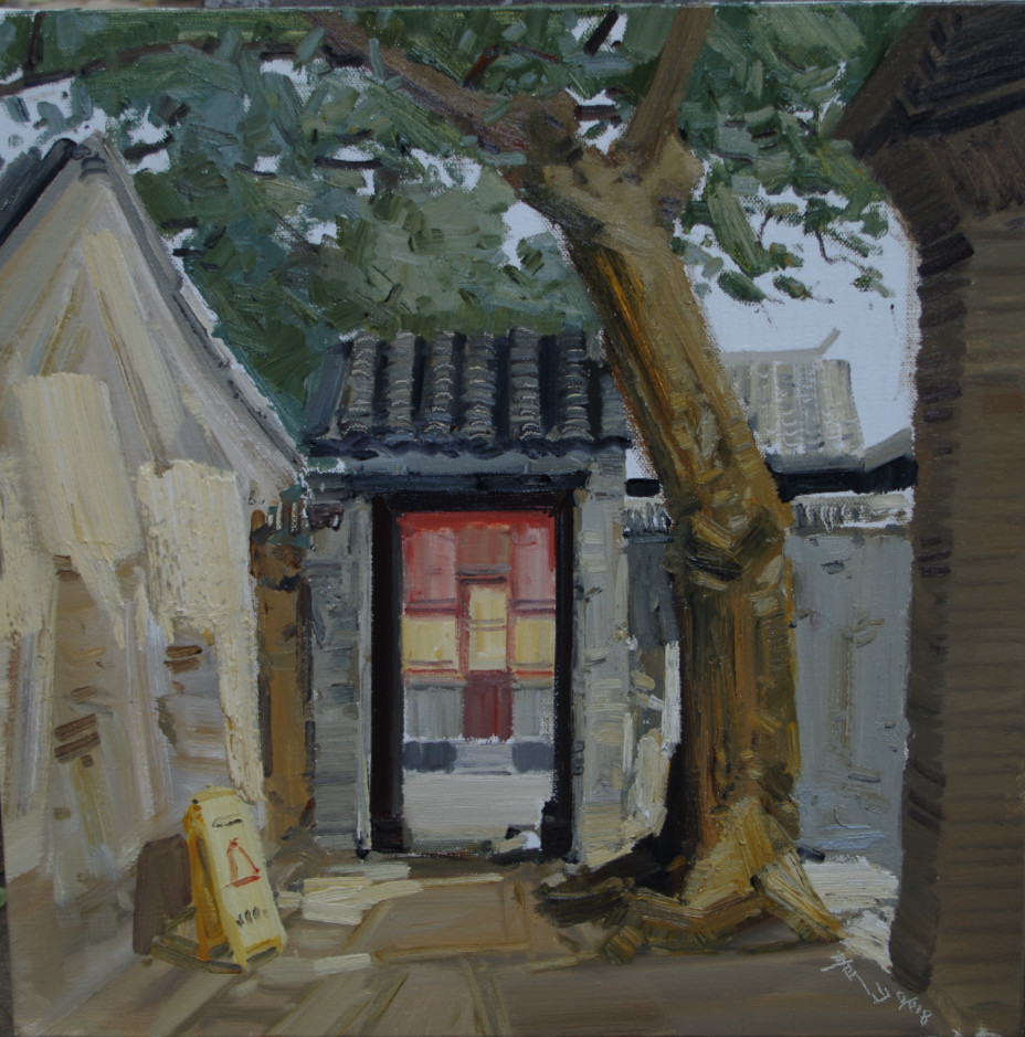 文化寻根系列-“艺术中关村”画家团北京曹雪芹纪念馆写生纪实