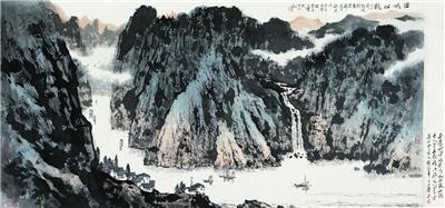宋玉麟-《积雪凝翠》|【荣宝拍卖】-2004年迎春书画拍卖会
