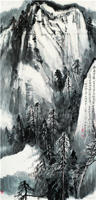 何海霞-《山水》|【荣宝拍卖】-2004年迎春书画拍卖会