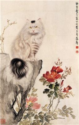 曹克家-《猫石图》|【荣宝拍卖】-荣宝2004春季艺术品拍卖会