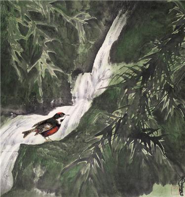 陈佩秋-《竹林幽翠》|【荣宝拍卖】-2005书画精品拍卖会（第50期）
