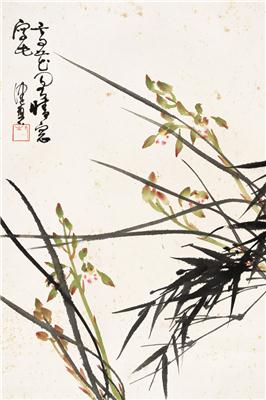 陈佩秋-《兰竹双清》|【荣宝拍卖】-荣宝2006迎新(上海)书画精品拍卖会