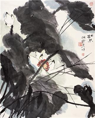 何海霞-《秋思》|【荣宝拍卖】-2006年北京荣宝书画精品拍卖会（第53期）