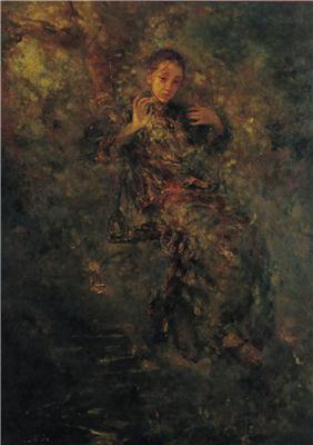 胡俊涤-《晚风》|【荣宝拍卖】-2006年春季大型艺术品拍卖会