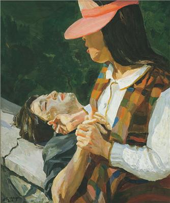 刘小东-《走神儿》|【荣宝拍卖】-2006年春季大型艺术品拍卖会