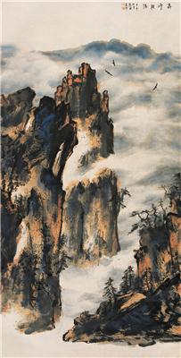 陈国勇-《高峰朝阳》|【荣宝拍卖】-2006年春季大型艺术品拍卖会