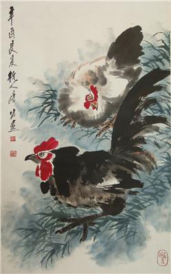 唐云-《双吉图》|【荣宝拍卖】-2006年春季大型艺术品拍卖会