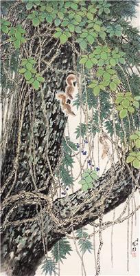 方楚雄-《松鼠》|【荣宝拍卖】-2006年春季大型艺术品拍卖会