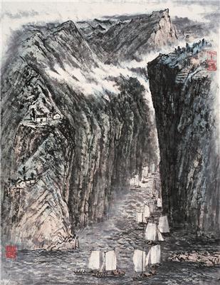 李可染-《山水》|【荣宝拍卖】-南京06夏季书画精品联合拍卖会