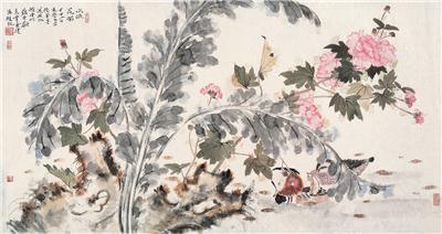 贾广健-《水流花开》|【荣宝拍卖】-2006年北京荣宝书画精品拍卖会（第54期）