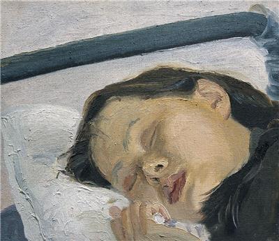 刘小东-《睡》|【荣宝拍卖】-2006年北京荣宝书画精品拍卖会（第54期）