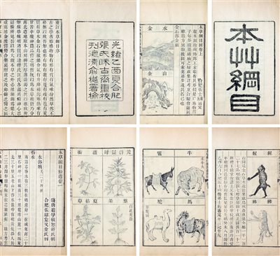 《（明）湖北省蕲春 李时珍 著清光绪十一年（1885）合肥张氏味古斋刻本本草纲目》|【荣宝拍卖】-北京荣宝2020春季艺术品拍卖会