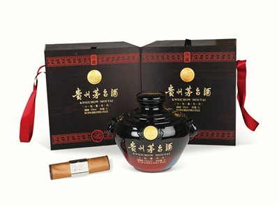 《2018年产飞天牌十斤装黑坛小批量勾兑贵州茅台酒》|【荣宝拍卖】-北京荣宝2020春季艺术品拍卖会