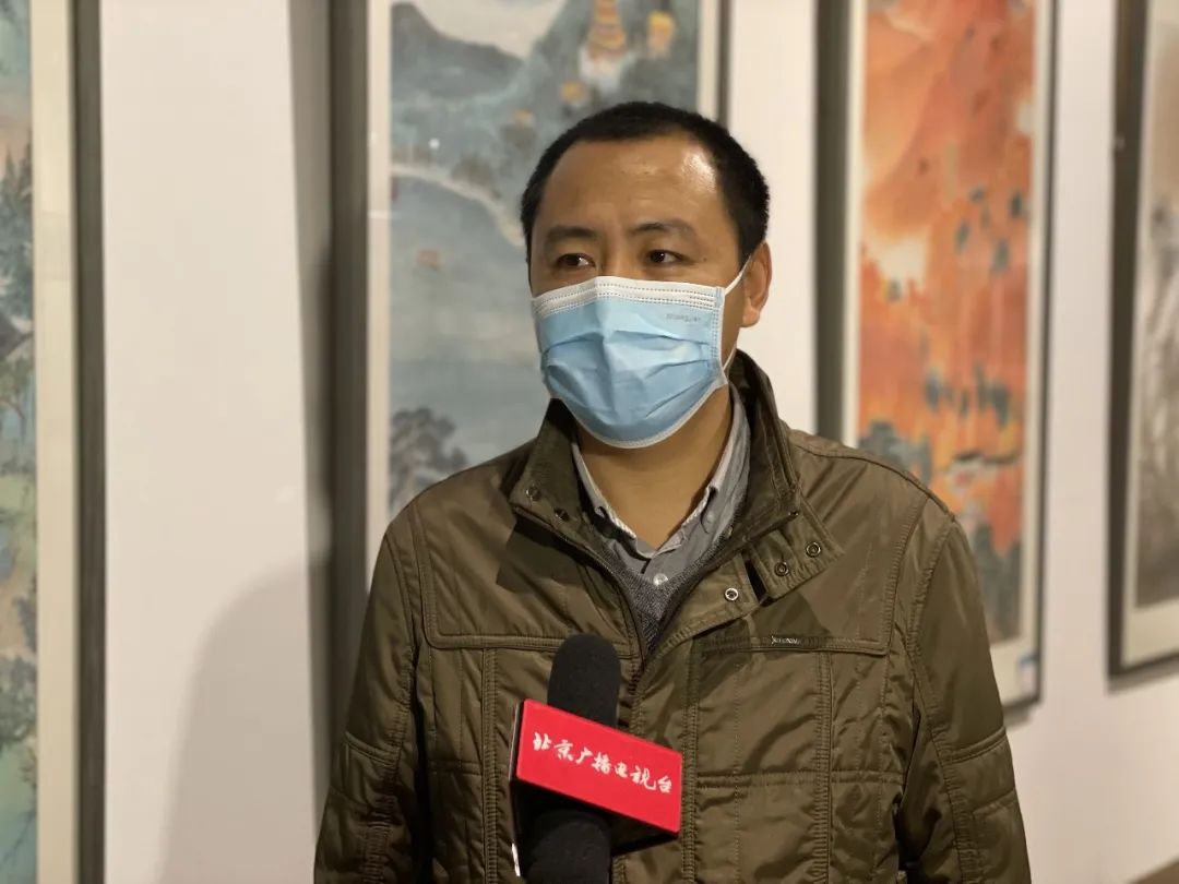 第二届《三山五园》主题艺术展在北京中华世纪坛开展