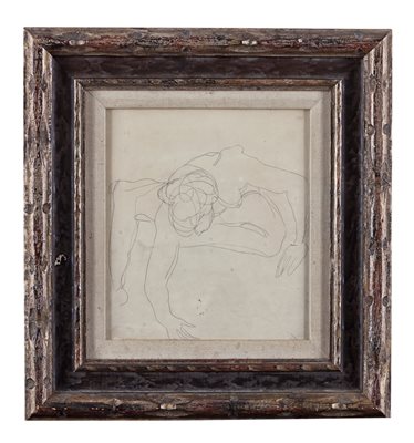 奥古斯特·罗丹（1840-1917）《人物素描 铅笔素描》|【荣宝拍卖】-2021春季艺术品拍卖会
