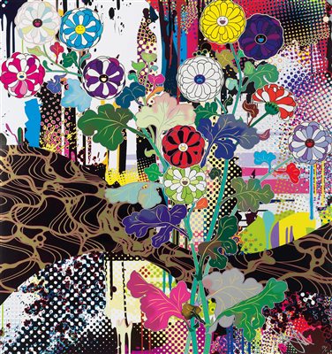 村上隆《京都光琳 Takashi Murakami 光琳》|【荣宝拍卖】-2021春季艺术品拍卖会