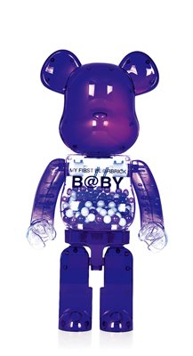 BE@RBRICK《WF FASHION 特别联名 澳门限定 紫色千秋熊  1000%》|【荣宝拍卖】-2021春季艺术品拍卖会