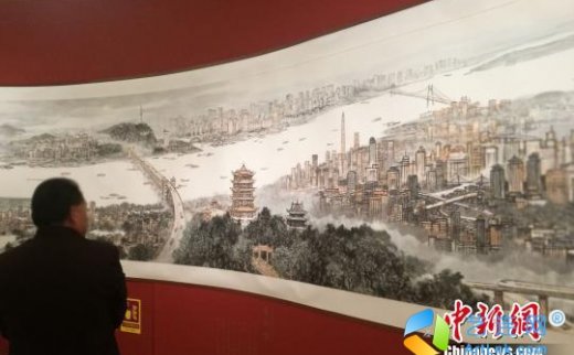【艺连展讯】200米中国画长卷《长江万里图》首次亮相