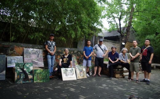 文化寻根系列-“艺术中关村”画家团北京曹雪芹纪念馆写生纪实