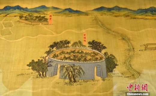 【艺连展讯】明朝宫廷画丝路山水地图首次公开展出