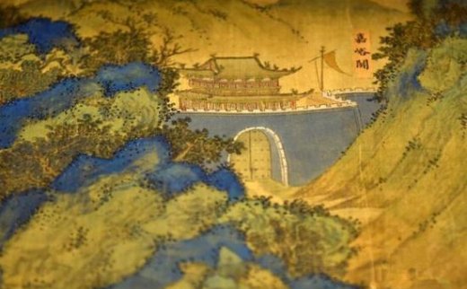 【艺连展讯】明朝宫廷画“丝路山水地图”首次公开展出