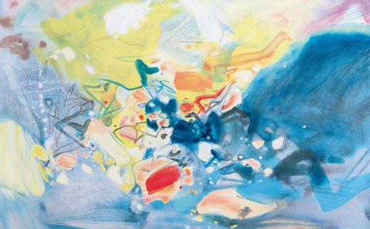朱德群（1920～2014）
                                                                                                                                                2597 
                            2000年作 无题 版画