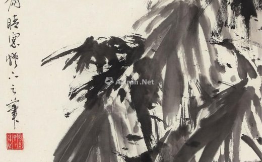 黄幻吾（1906～1985）
                                                                                                                                                0860 
                            飞雀 立轴 设色纸本