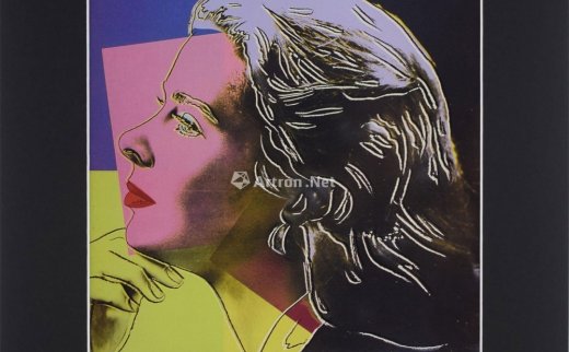 安迪沃霍尔
                                                                                                                                                0144 
                            1983年作 Myself，英格丽·褒曼 胶版版画