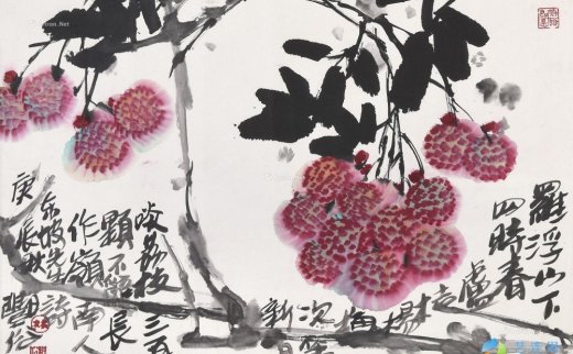 林丰俗（b.1939）
                                                                                                                                                0013 
                            大利图 镜片 设色纸本