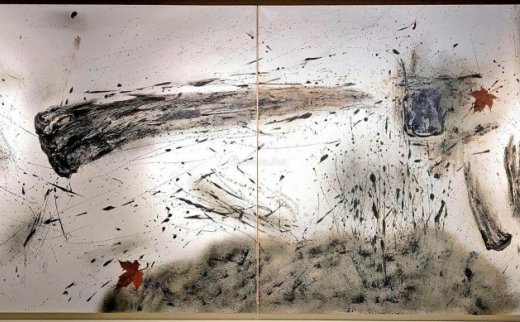 刘文裕（b.1944）
                                                                                                                                                1065 
                            1985年作 意象山水 油彩 画布