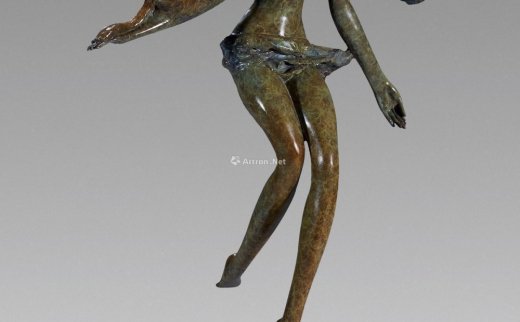 李雄（b.1987）
                                                                                                                                                1161 
                            2020年作 和风初畅 铜雕塑