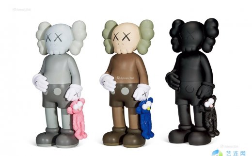 KAWS（b.1974）
                                                                                                                                                1102 
                            2020年作 SHARE 彩绘搪胶