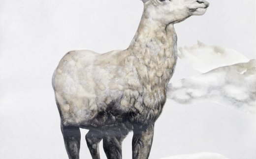 傅榆翔（b.1963）
                                                                                                                                                1062 
                            2010年作 我看着你登高望远No.18 布面油画