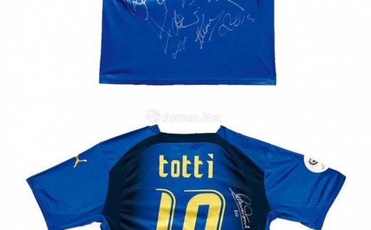 --                            6246 
                            2006年世界杯冠军意大利全体队员及主教练里皮 签名主场球衣 -中国嘉德国际拍卖有限公司