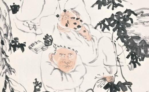 王孟奇
                                                                                                                                                0151 
                            不知岁月 镜片 纸本设色