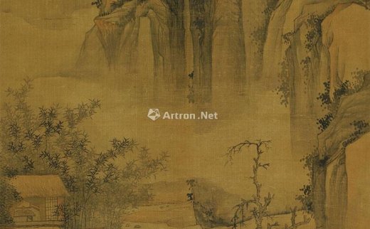 高简（1634～1707）
                                                                                                                                                *0715 
                            仿唐寅笔意 立轴 绢本 -北京匡时国际拍卖有限公司