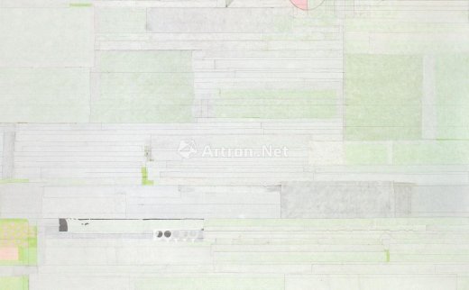 梁铨（b.1948）
                                                                                                                                                2166 
                            2011年作 无题 宣纸 水墨 色 拼贴于亚麻布 -北京匡时国际拍卖有限公司