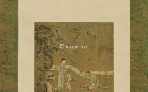 佚名
                                                                                                                                                *0706 
                            婴戏图 立轴 绢本 -北京匡时国际拍卖有限公司