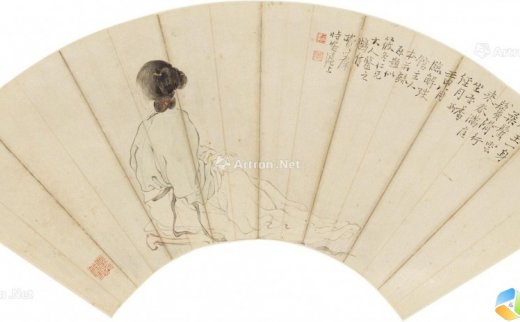费以群（19世纪）
                                                                                                                                                0911 
                            倩影 立轴 纸本 -北京匡时国际拍卖有限公司