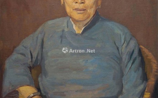 吕斯百（1905～1973）
                                                                                                                                                2826 
                            1948年作 母亲像 布面油画 -北京匡时国际拍卖有限公司