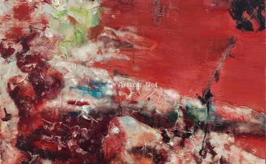 周春芽（b.1955）
                                                                                                                                                2828 
                            1994年作 雅安系列·红石 布面油画 -北京匡时国际拍卖有限公司