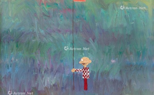 欧阳春（b.1974）
                                                                                                                                                2751 
                            2005年作 旗手 布面油画 -北京匡时国际拍卖有限公司