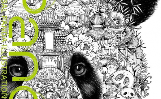 萌动2021-全球熊猫主题插画大赛作品迎新春展