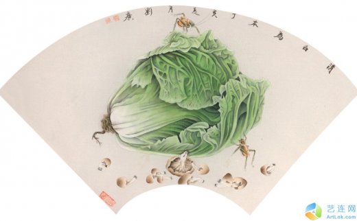 【拍卖价格】                                                                                    刘广（b.1969）
                                                                                                                                                1401 
                            2007年作 清白为本 镜心 设色绢本