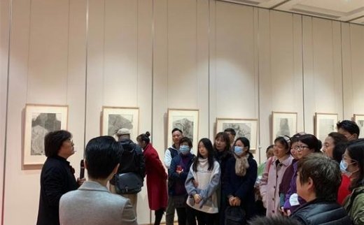 走进心的天地 石墨和徐懿俐师生展