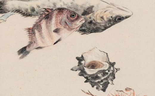 【拍卖价格】                                                                                    王雪涛（1903～1982）
                                                                                                                                                1934 
                            纸上鲜味 立轴 设色纸本