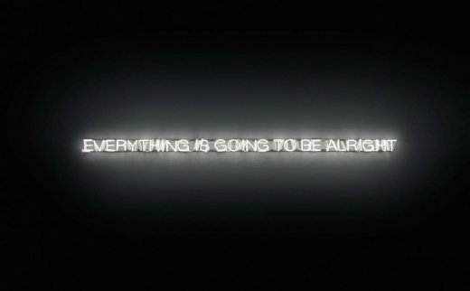 Martin Creed（B. 1964）
                                                                                                                                                0484 
                            Executed in 2020 Work No. 3439: EVERYTHING IS GOING TO BE ALRIGHT white neon